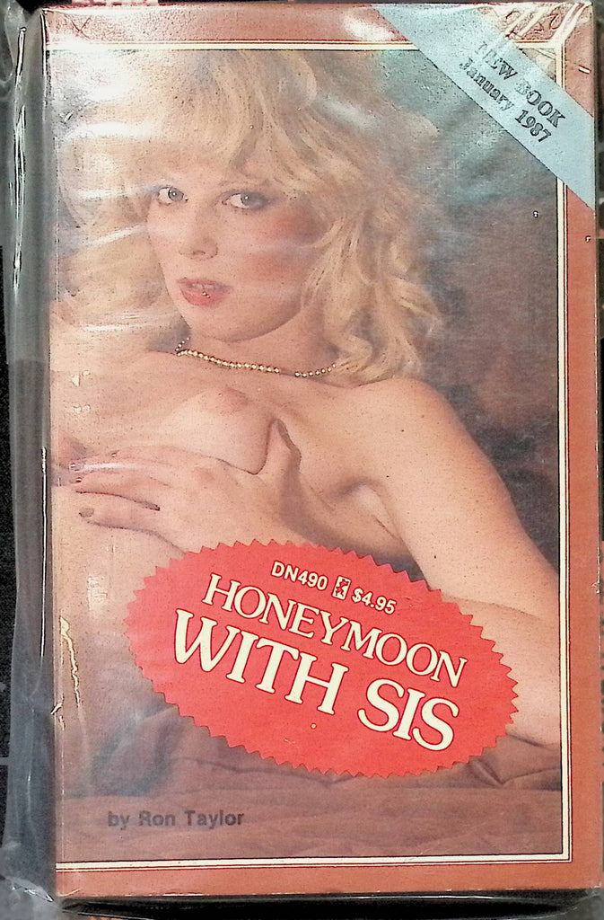 Honeymoon with Sis by Ron Taylor January 1987 DN490 Greenleaf Classics Adult Paperback Novel -111924AMP