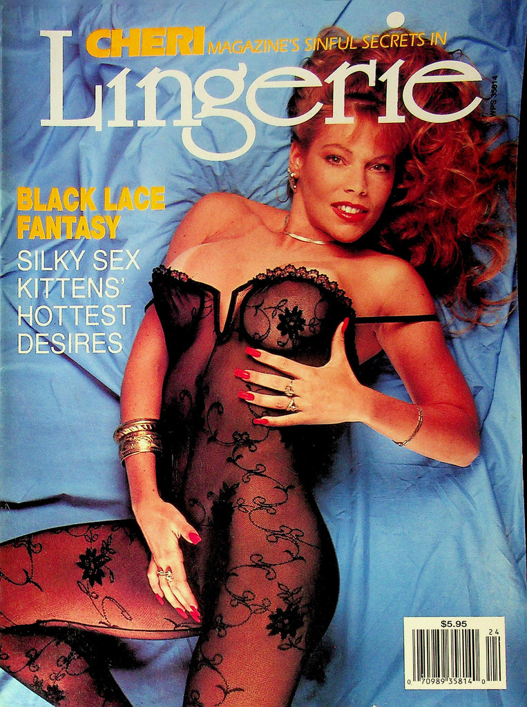 Cheri Lingerie Magazine Black Lace Fantasy 1992 082825RP2-