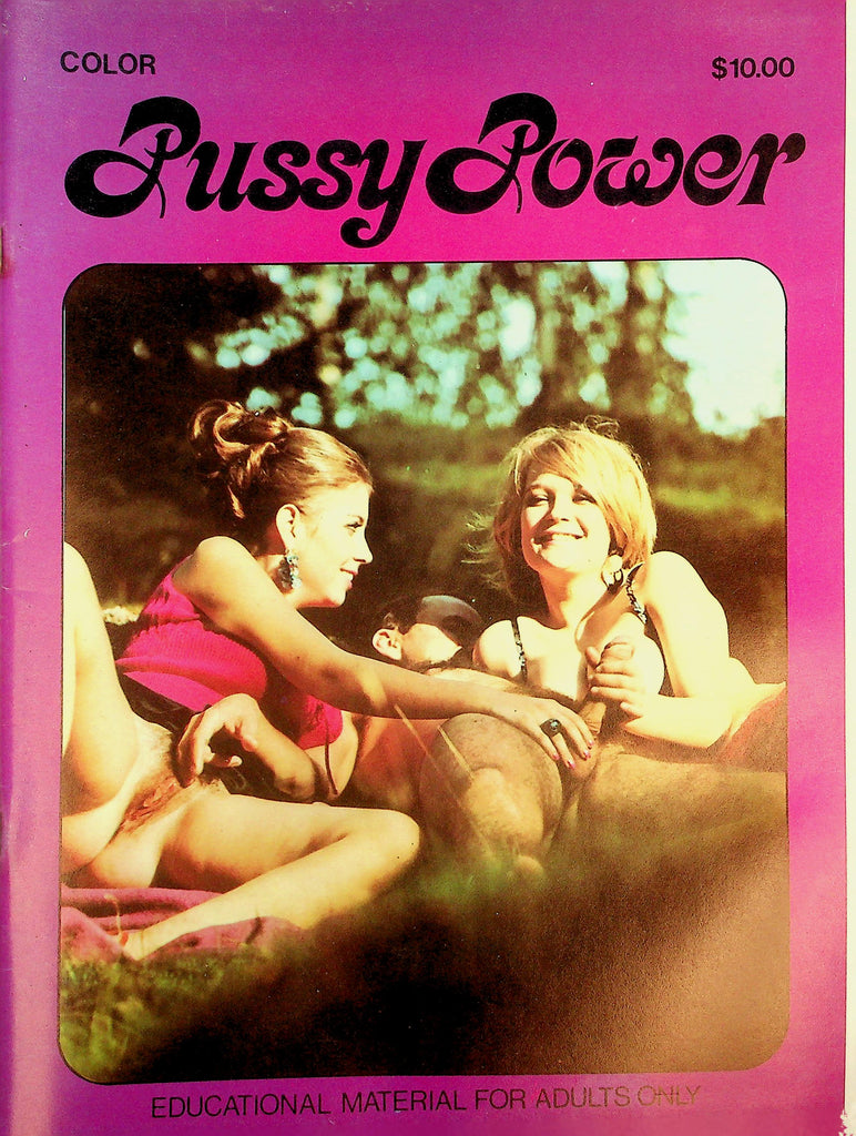 Pussy Power Magazine  The Clitoris In Sex / Oral Stimulation  #1 1970's  092526lmp-GSC
