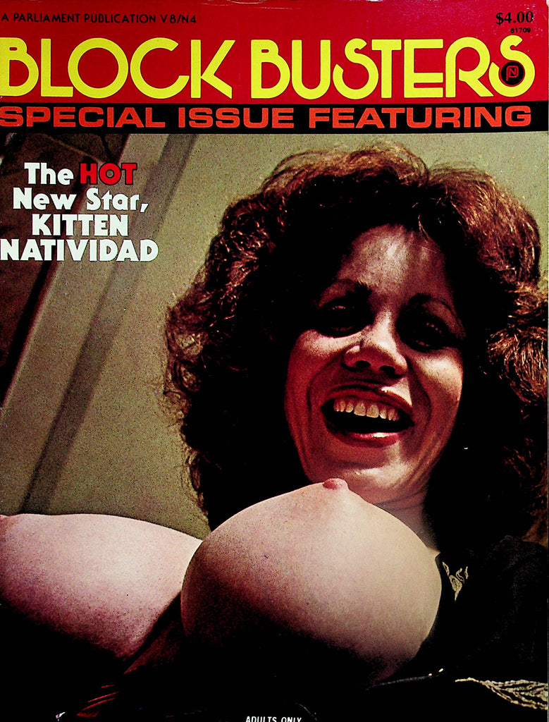 Block Busters Magazine   Special Issue Featuring All Kitten Natividad !  vol.8 #4 1979   Parliament Publication    022224lm-p