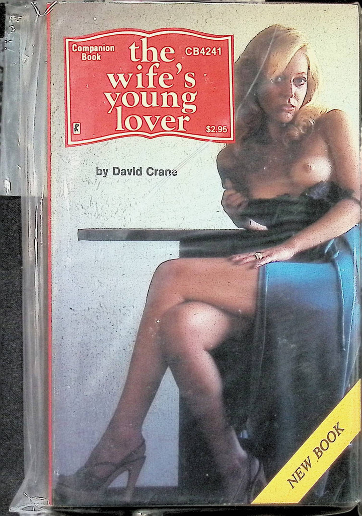 18+ The Wife's Young Lover by David Crane CB4241 1980 Companion Book Greenleaf Adult Paperback Novel-082924AMP