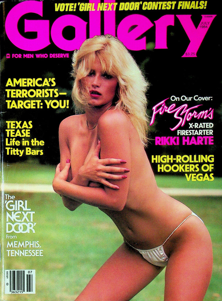 Gallery Magazine Ft. Rikki Harte July 1984 081425RP-