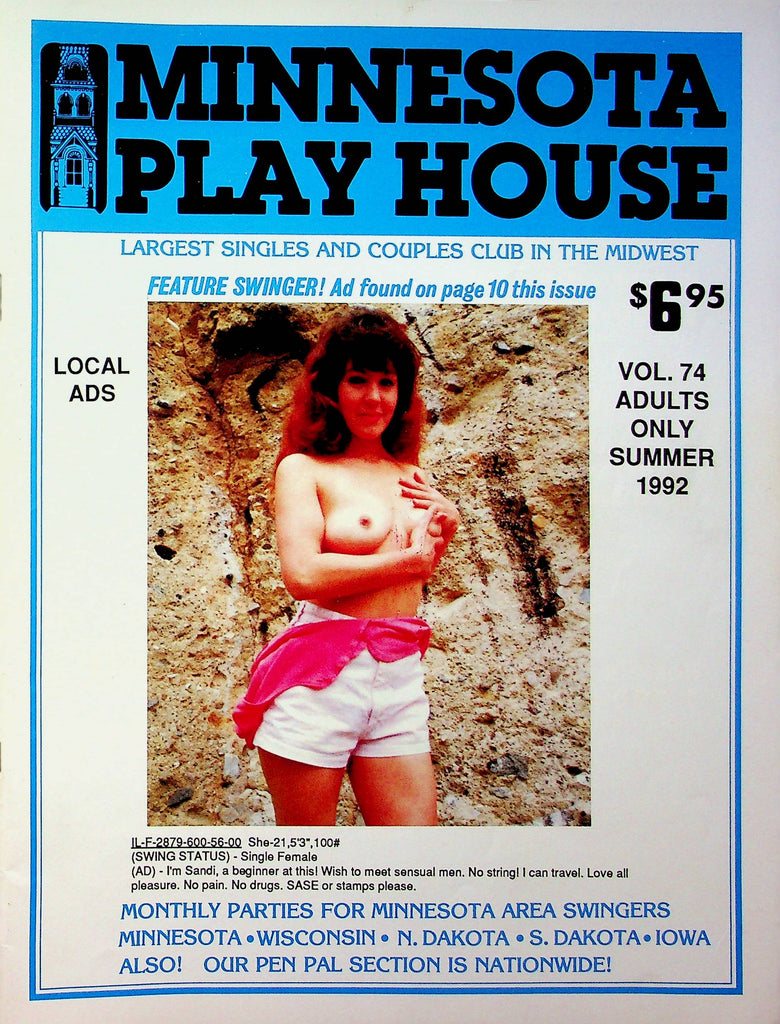 Minnesota Play House Swingers Adult Magazine Vol.74 052423RP