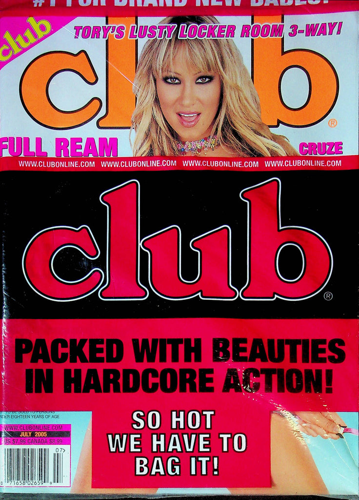 Club Magazine Natalia Cruze July 2005 SEALED 040124RP