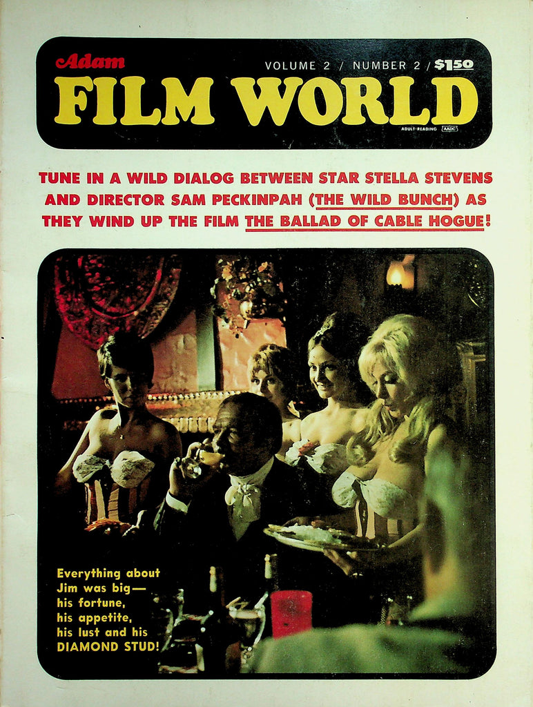 Adam Film World Magazine   Cover: Diamond Stud  vol.2 #2   March 1970  040226lmp