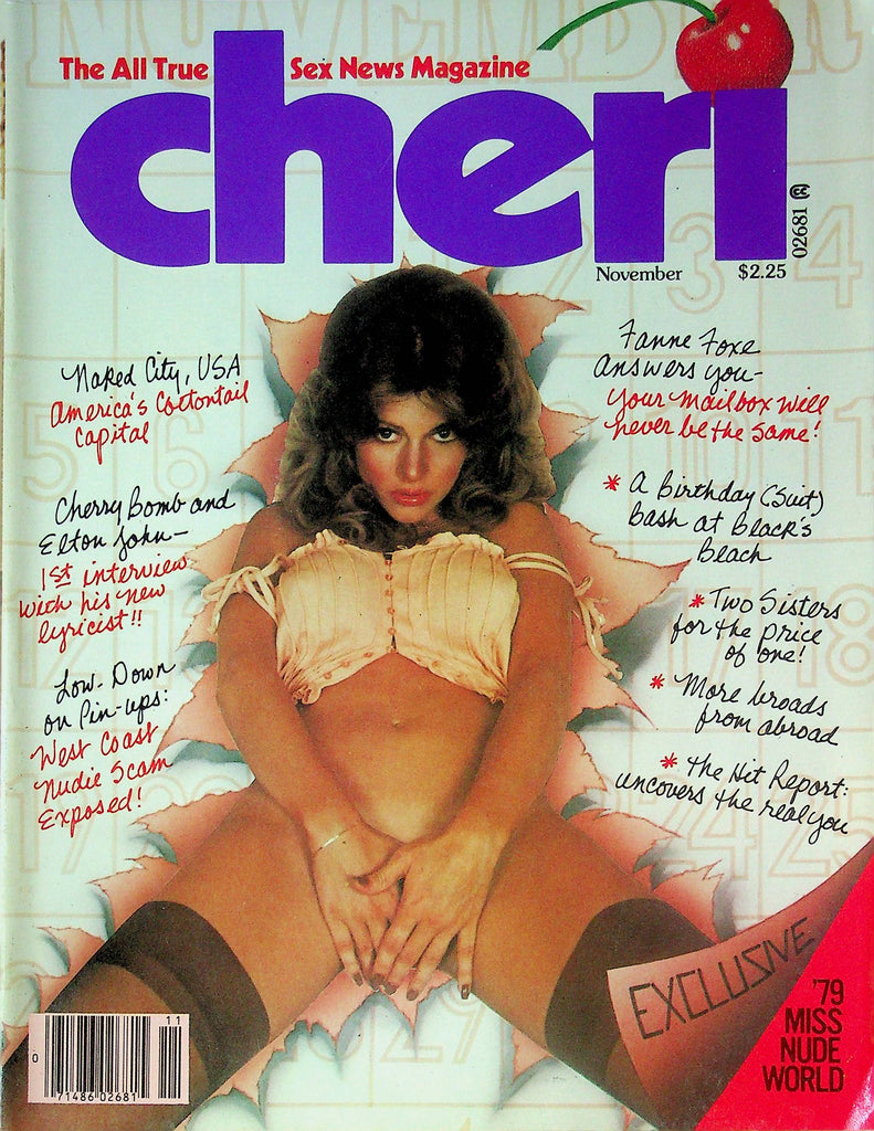 Cheri Magazine Gary Osborne Interview November 1978 010424RP