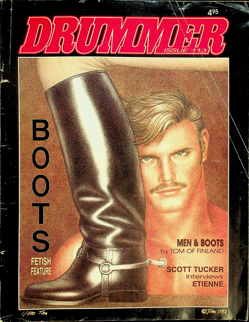 Drummer Gay Magazine  Boots Fetish Feature  #113  1988  101626lmp-GSC