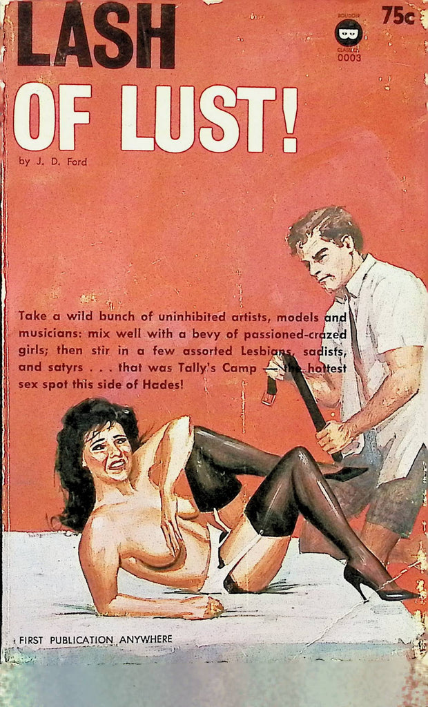 Lash of Lust! by JD Ford 1964 Tempo Publishing Co Adult Erotic Paperback Novel-061324AMP
