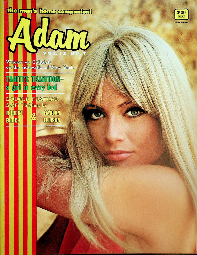Adam Magazine  Centerfold Girl Lorraine Duran  vol.12 #7  July 1968    111725lm-p