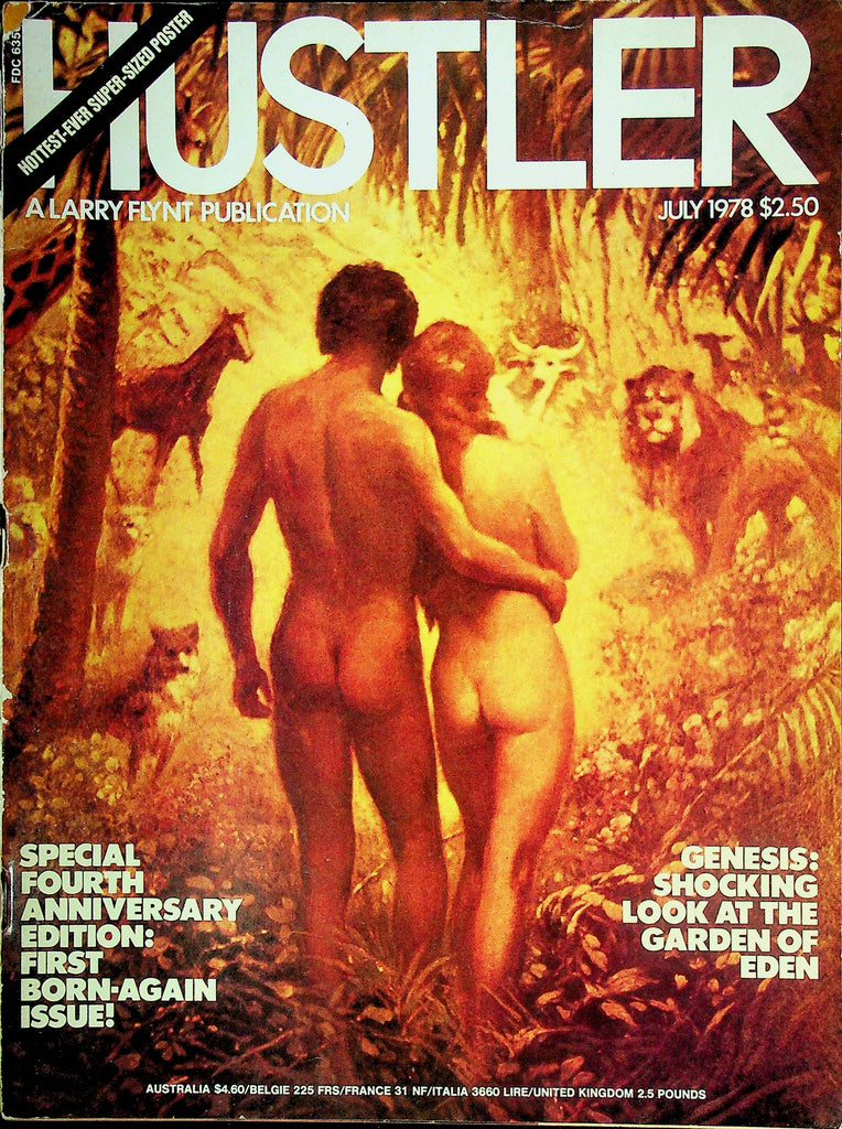 Hustler Magazine 4th Anniversary July 1978 011925RP