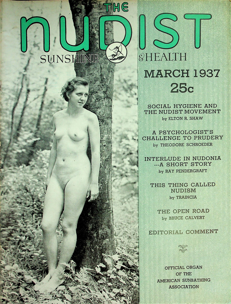 The Nudist Sunshine & Health Magazine  Social Hygiene And The Nudist Movement  March 1937      060226lmp-GSC