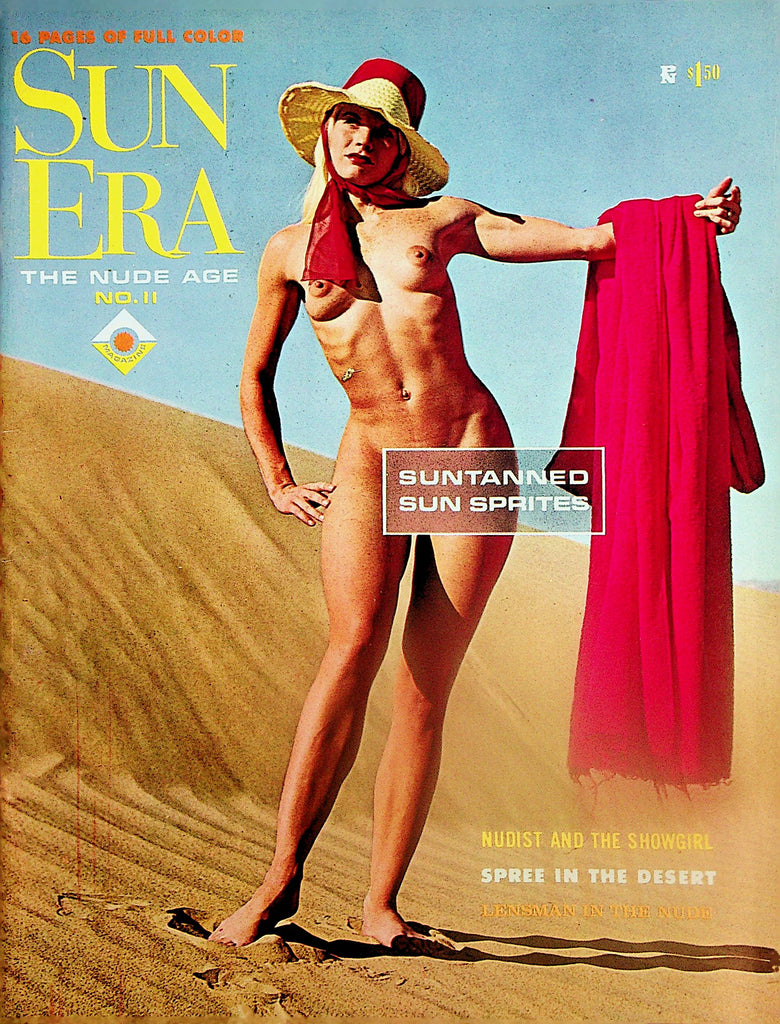 Sun Era The Nude Age Magazine   Suntanned Sun Sprites / Nudist And The Showgirl  #11  1964    100924lm-p