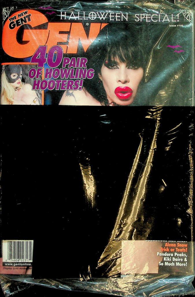 Gent Busty Magazine  Halloween Special!  Covergirl Rhiannon  2005  New/Sealed  042126lmp