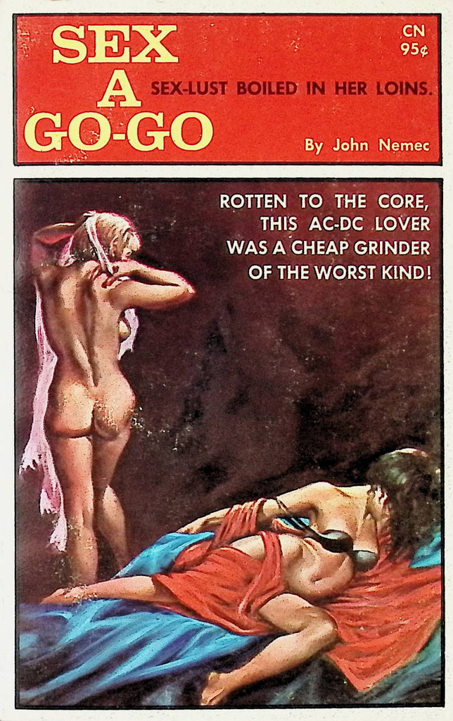 Sex A Go-Go by John Nemec Private Edition Books PE335 1956 Adult Erotic Paperback Novel-052224AMP
