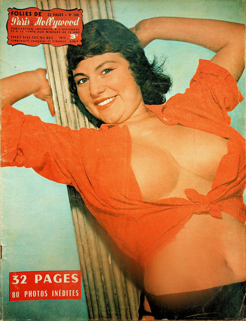 Folies de Paris Et De Hollywood French International Magazine  Sophia  #268  1963  080425lm-p