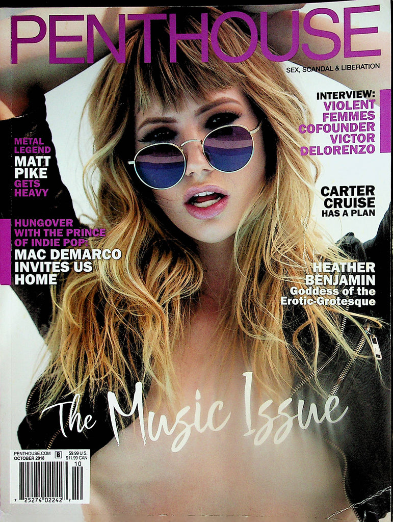 Penthouse Magazine  The Music Issue - Covergirl Ivy Wolf  October 2018    110224lm-p