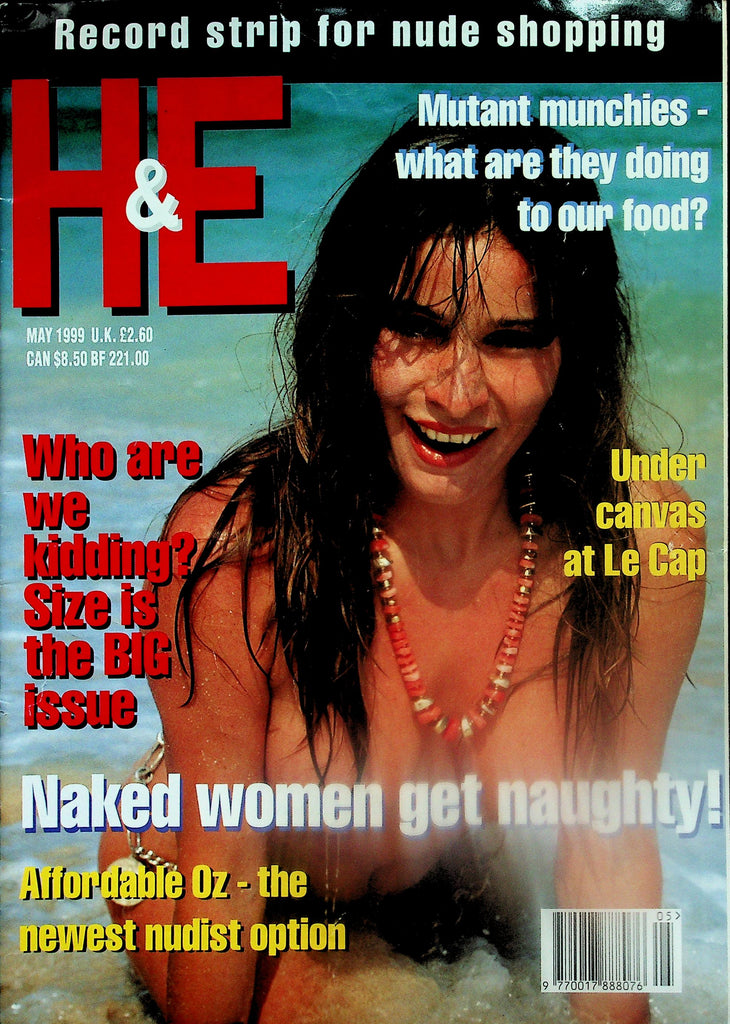 H&E  Nudist Magazine   Naked Women Get Naughty!   May 1999  110825lm-p