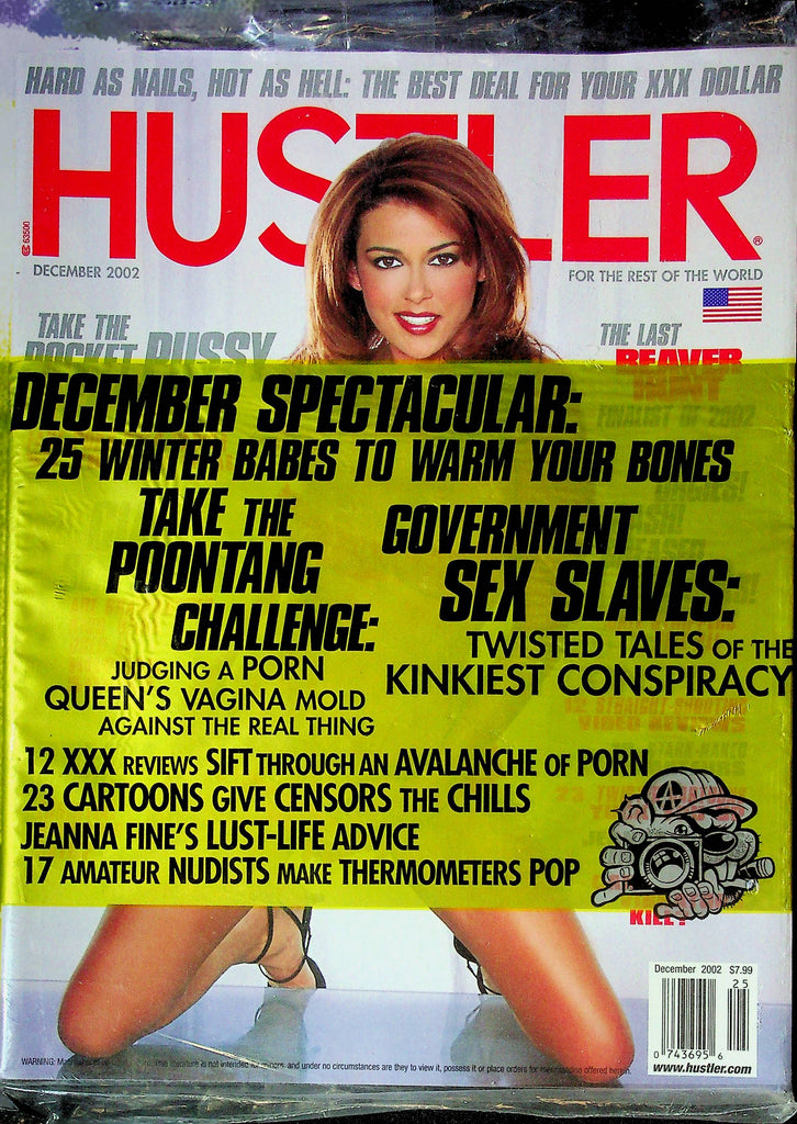 Hustler Magazine December Spectacular Ft. 25 Winter Babes December 2002 SEALED 122624RP