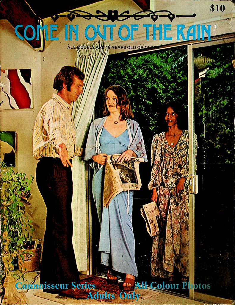 Come In Out Of The Rain Magazine   Our Threesome   #1 1970's   Connoisseur Series   101223lm-p