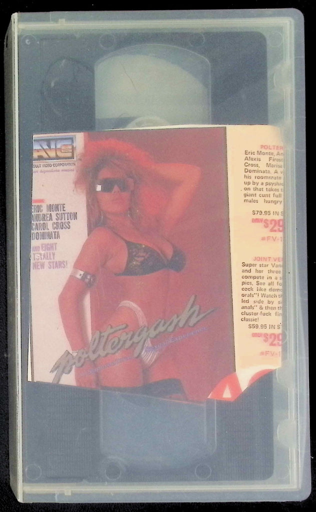 Poltergash ft. Eric Monte, Andrea Sutton, Carol Cross VHS AVG 102725AKVHS