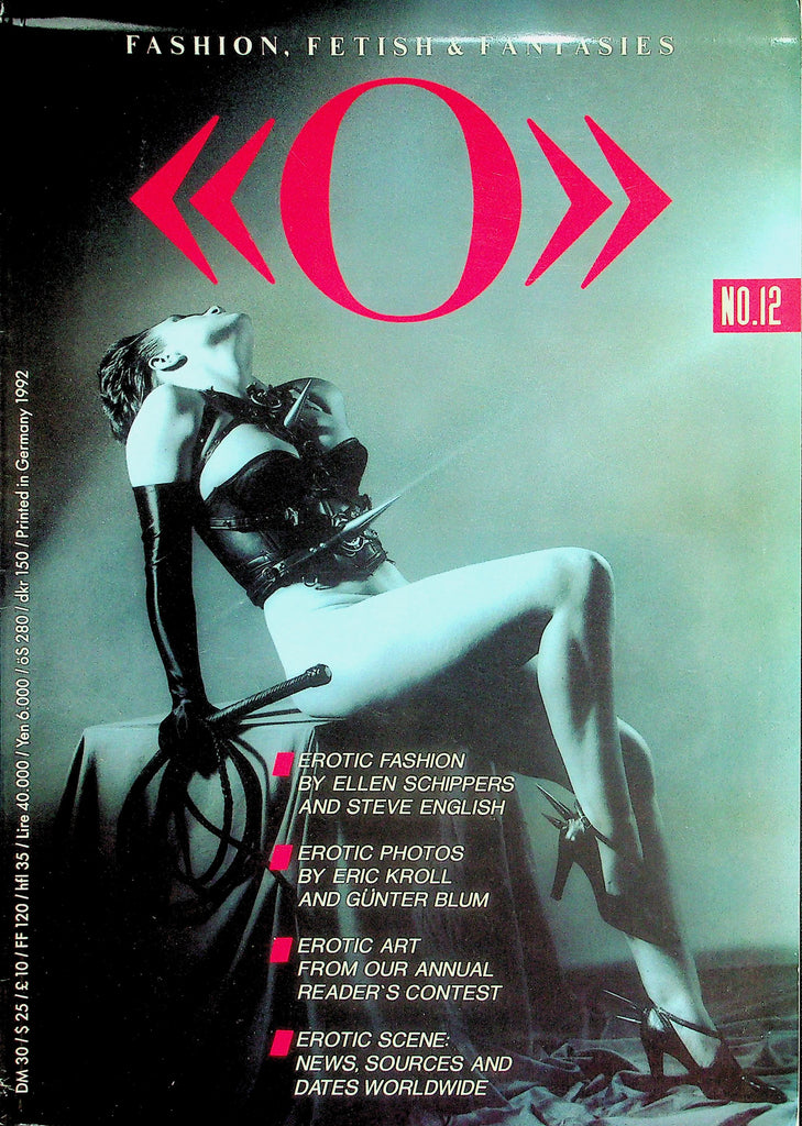O Fashion, Fetish & Fantasies Magazine  #12 1992    041926lmp