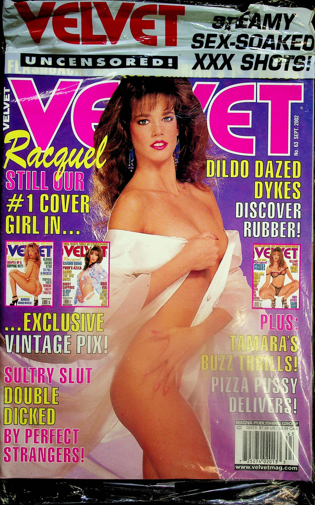 Velvet Magazine  Covergirl Racquel Darrian  September 2002  new/sealed  060525lm-p