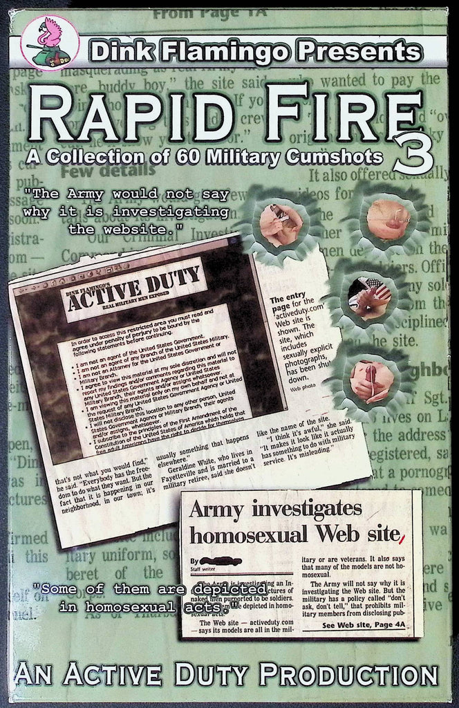 Rapid Fire Pink Bird Media Gay VHS 2003 092524JKVHS2
