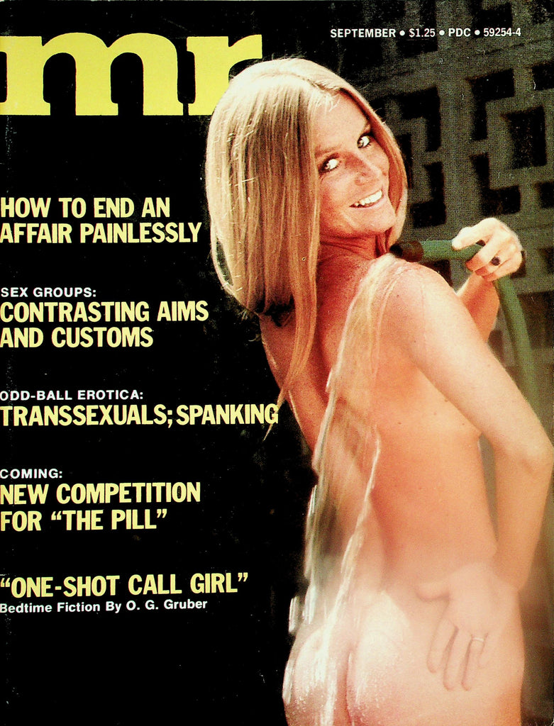 Mr. Magazine  Cover/Centerfold Girl Mopsey  September 1974   112525lmp
