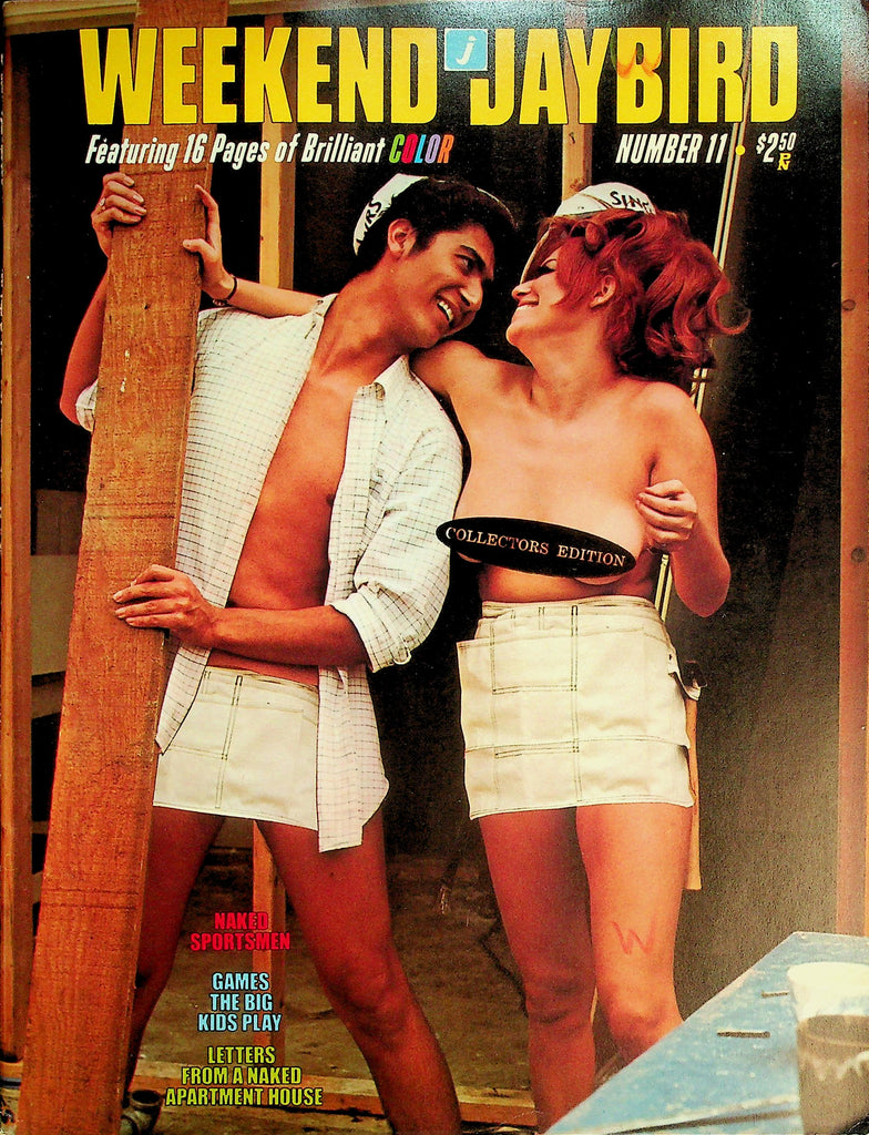 Weekend Jaybird Nudist Magazine  Naked Sportsmen / Games The Big Kids Play  #11  1968  Collector Edition  091626lmp-GSC