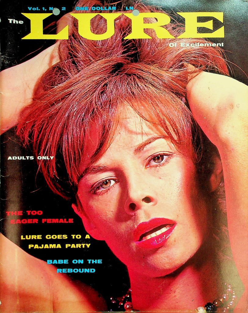 The Lure Of Excitement Magazine  The Too Eager Female / Babe On The Rebound  vol.1 #2   1960's   050926lmp