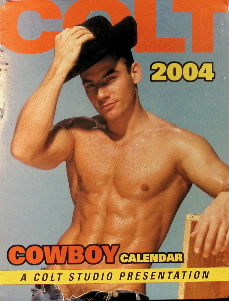 Colt Studio Cowboy 2004 Wall Calendar Gay Man BIG Hunky Buff Men 041326AMP