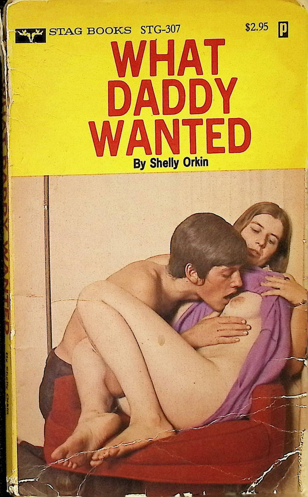 What Daddy Wanted by Shelly Orkin 1980 STG-307 Stag Books Adult Erotic Paperback Novel-060324AMP