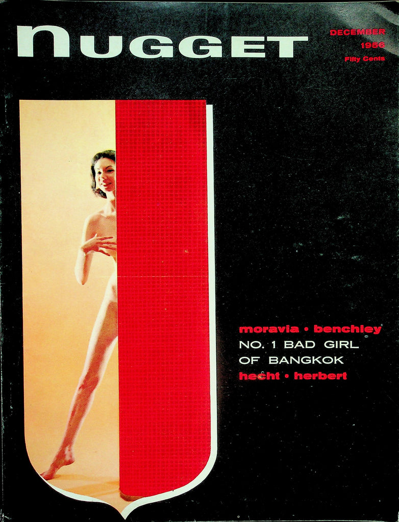 Nugget Magazine   Moravia Benchley No.1 Bad Girl Of Bangkok   December 1956   122725lmp