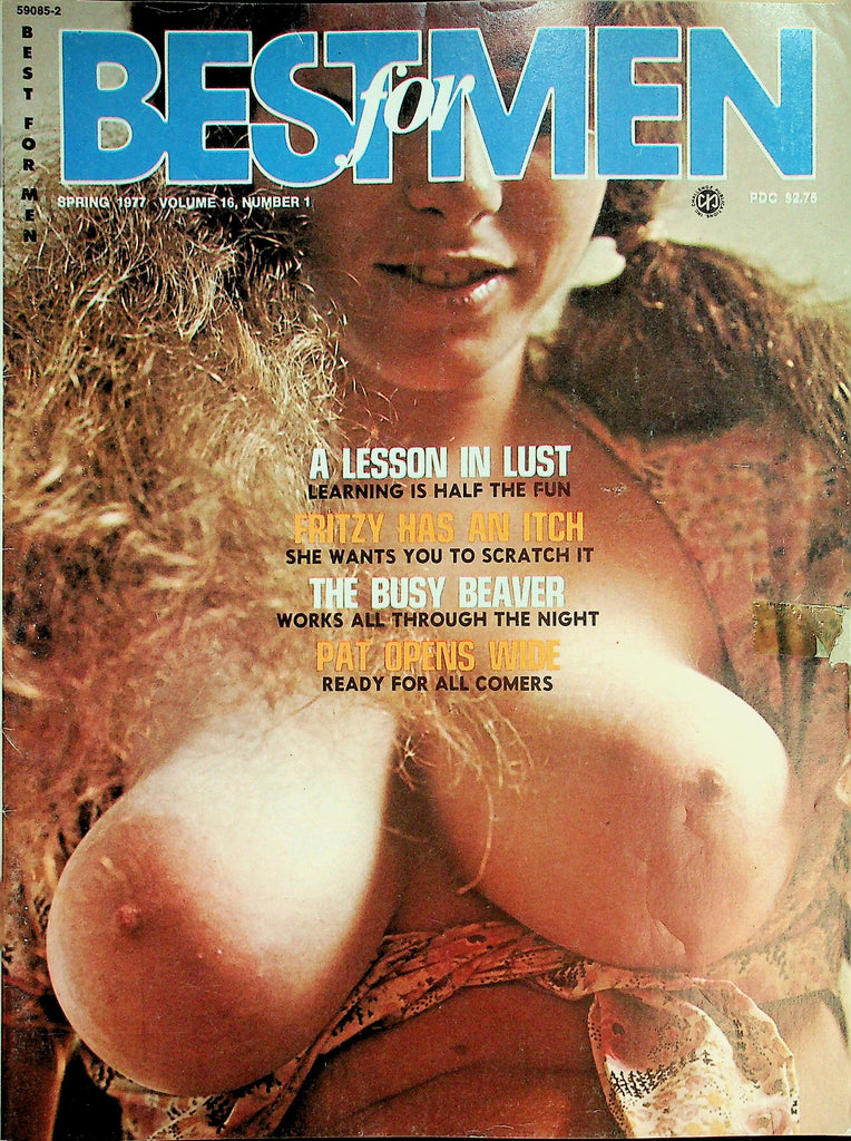 Best For Men Magazine   Covergirl The Busy Beaver  Spring 1977     050226lmp