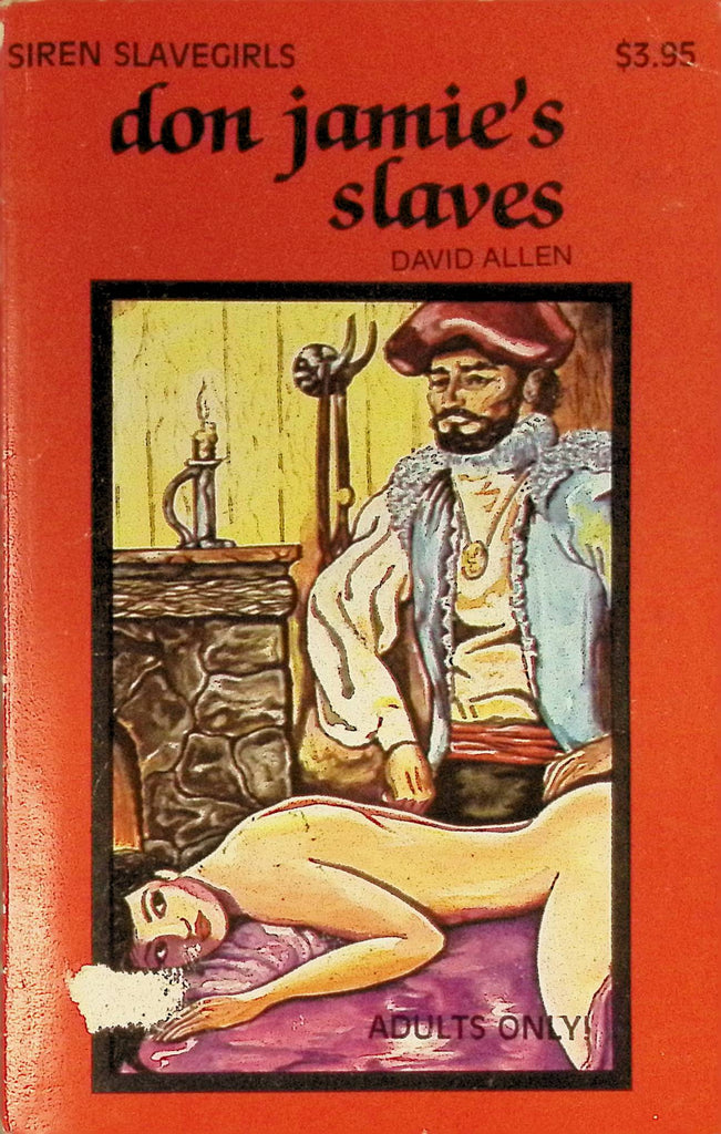 Don Jamie's Slaves by David Allen Siren Slavegirls 1987 Star Distributors Adult Paperback Novel 090325AMP