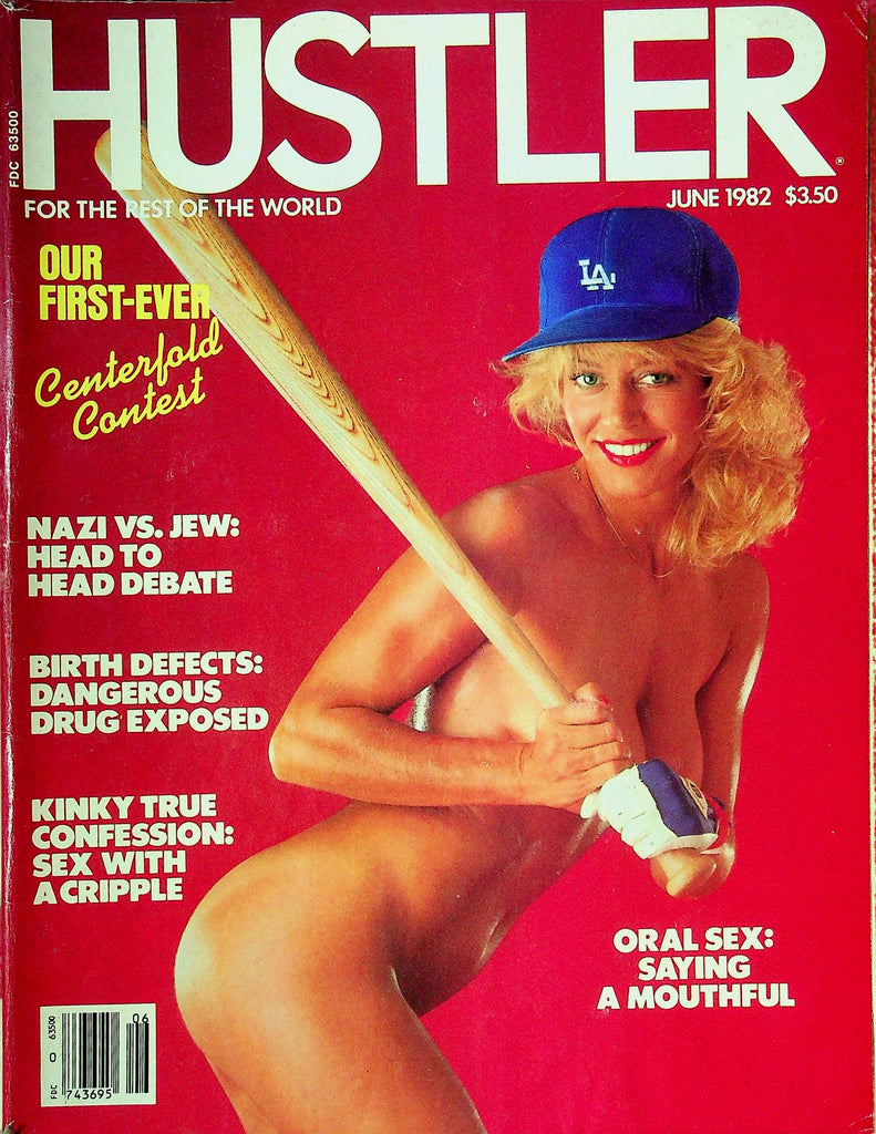 Hustler Magazine Centerfold Contest June 1982 W/centerfold 120424RP