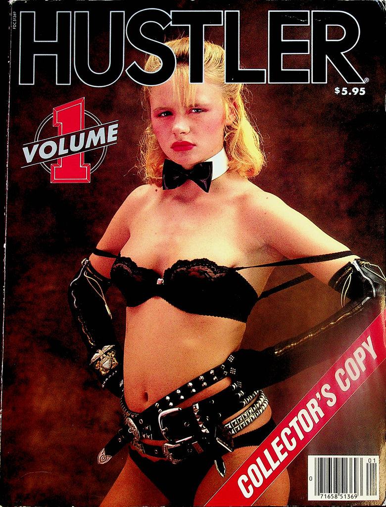 Hustler Collector's Copy Magazine volume 1   1983   3 Magazines in 1 !  over 100 Pages!   072924lm-p