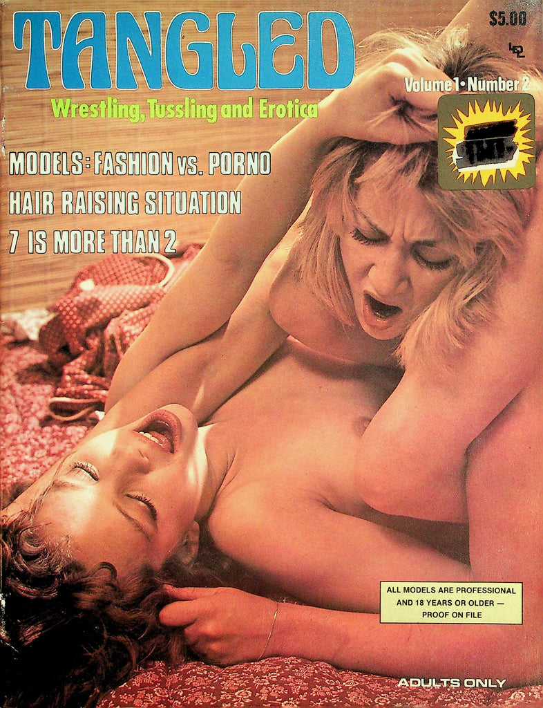Tangled Magazine Wrestling, Tussling and Erotica  vol.1 #2 1979 London Enterprises    072926lmp-GSC