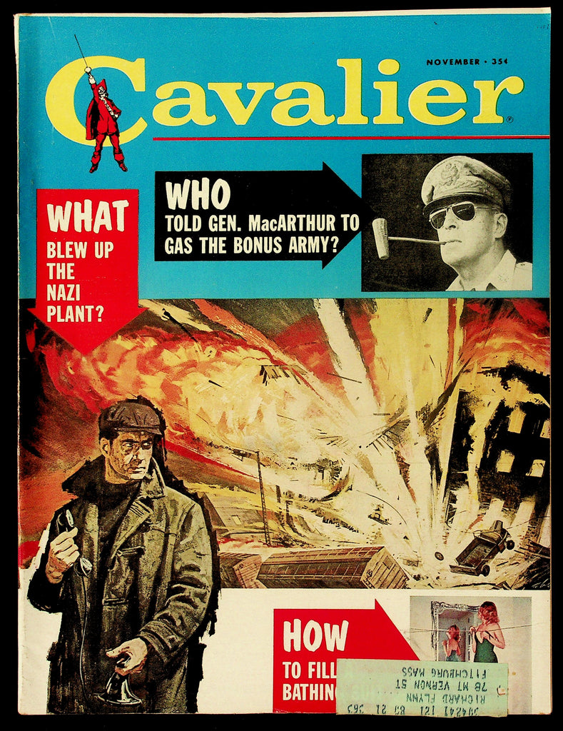 Cavalier Adult Magazine V11, #101 Nov. 1961 What Blew Up The Nazi Plant 091026HRP-48