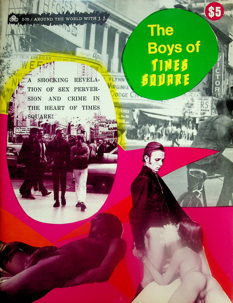 The Boy's Of Times Square 18+ Gay Magazine  Sex & Crime In The Heart Of Times Square  #1 1970's    060725lm-p2