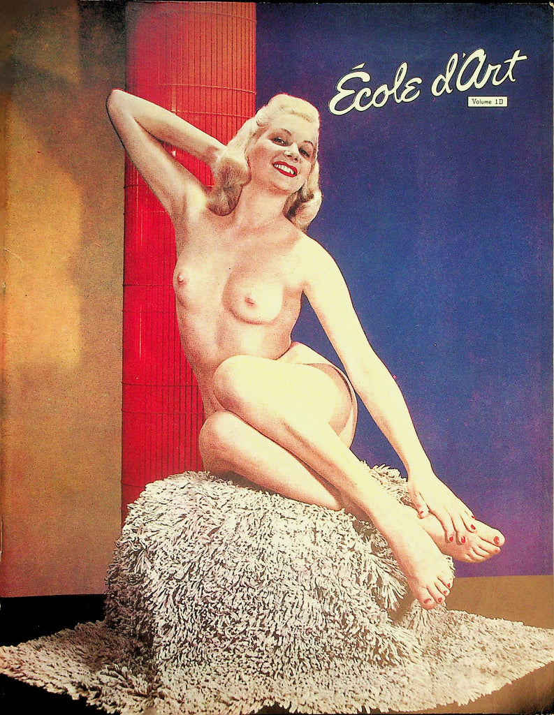 'Ecole d'Art Vintage Magazine   Nude Photographic Models  vol.1D  1950's   092626lmp-GSC