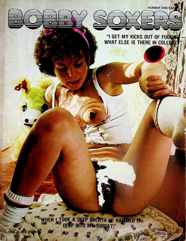 Bobby Soxers Magazine  " I Get My Kicks Out Of Fucking"  #1  1978  071524lm-p