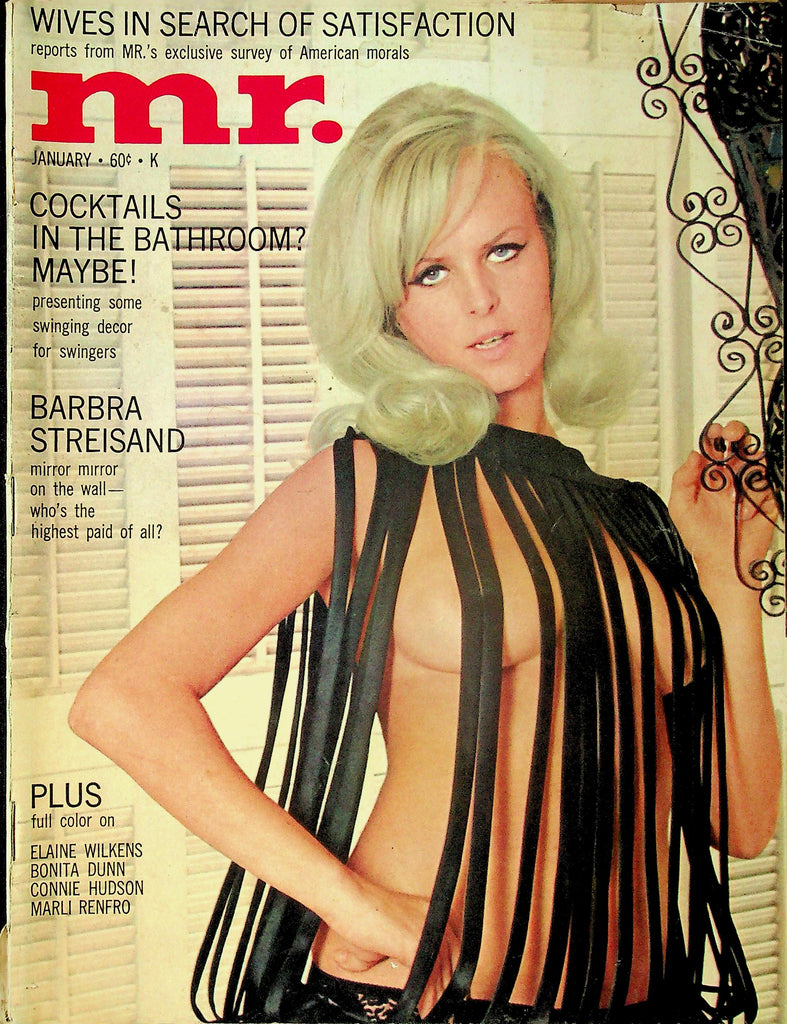 Climax Magazine Ft. Barbra Streisand, Elaine Wilkens & Bonita Dunn January 1968 101425RP-