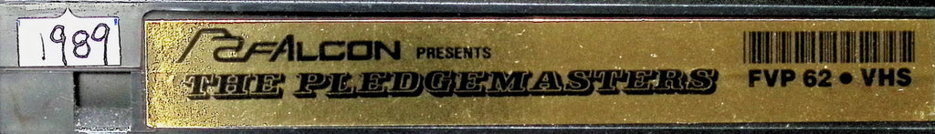 The Pledgemasters 1989 FVP62 Falcon Gay Male VHS 100124AMPVHS
