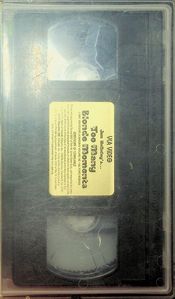 Adult VHS Movie Jim Holliday's Too Many Blonde Monets 2002 By VCA Pictures 080123RPVHS