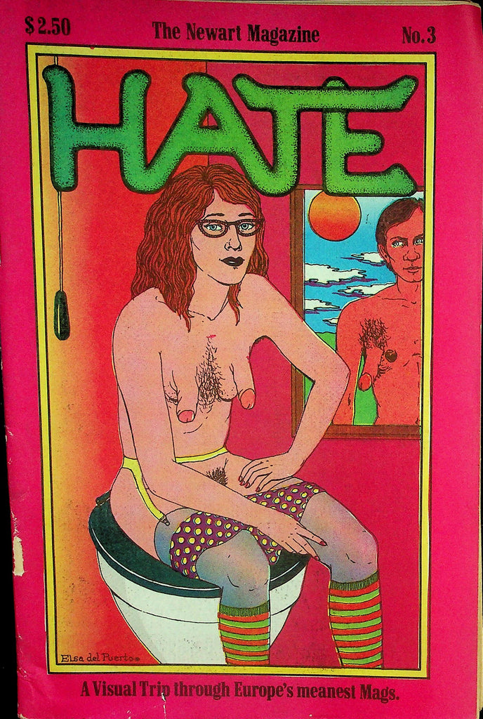 Hate Adult Newspaper Magazine  #3  1980's   090126lmp2-GSC