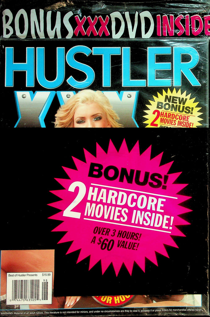 Hustler  XXX Magazine  #98   w/DVD   New/Sealed  042726lmp