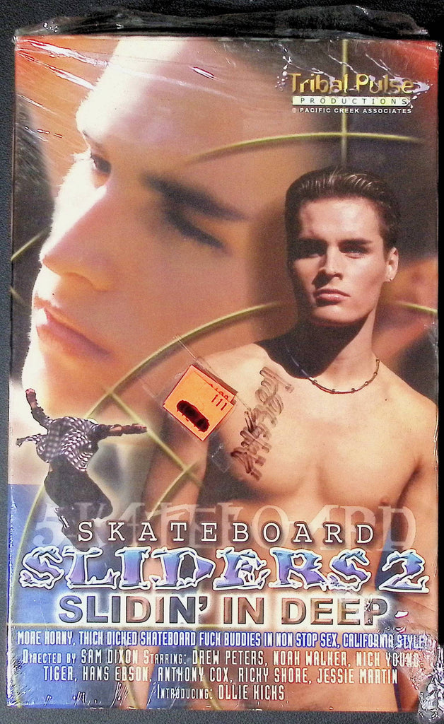 Skateboard Sliders 2 Slidin' In Deep Tribal Pulse Productions Gay VHS 2001 100324JKVHS