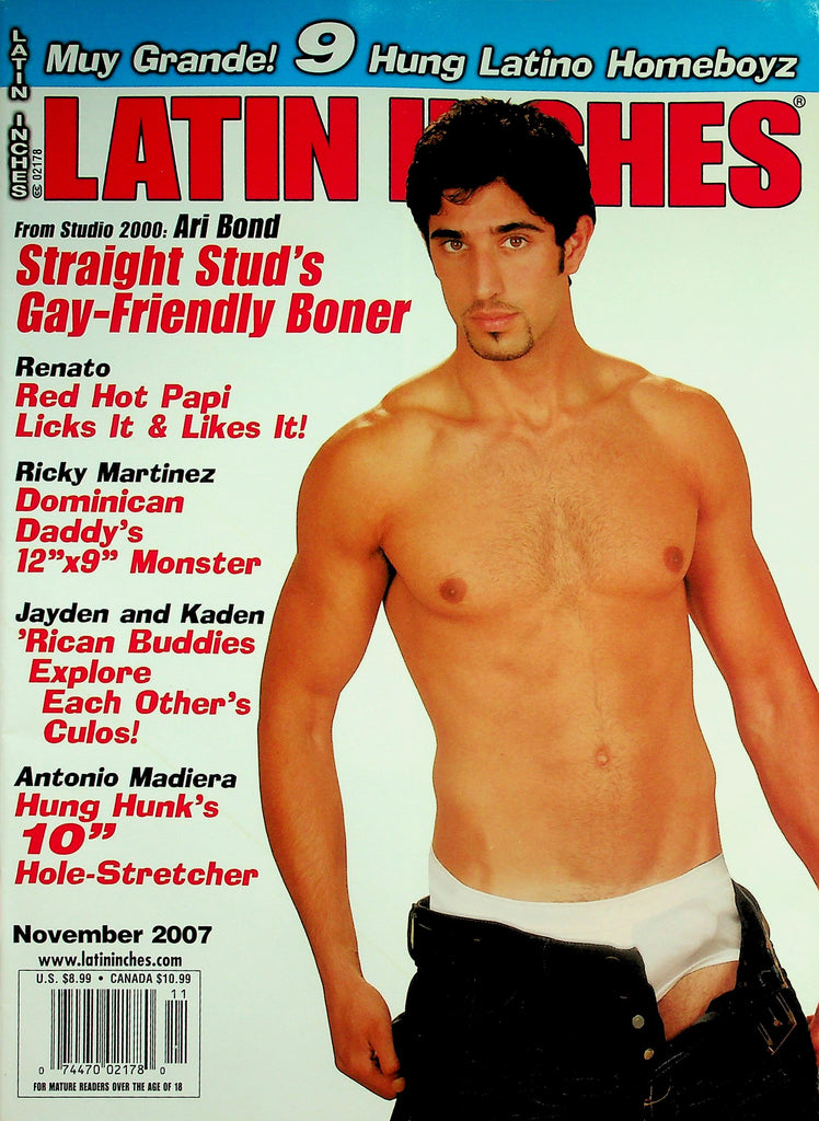 Latin Inches Gay Magazine  Ari Bond - Straight Stud's Gay-Friendly Boner  November 2007     031426lmp