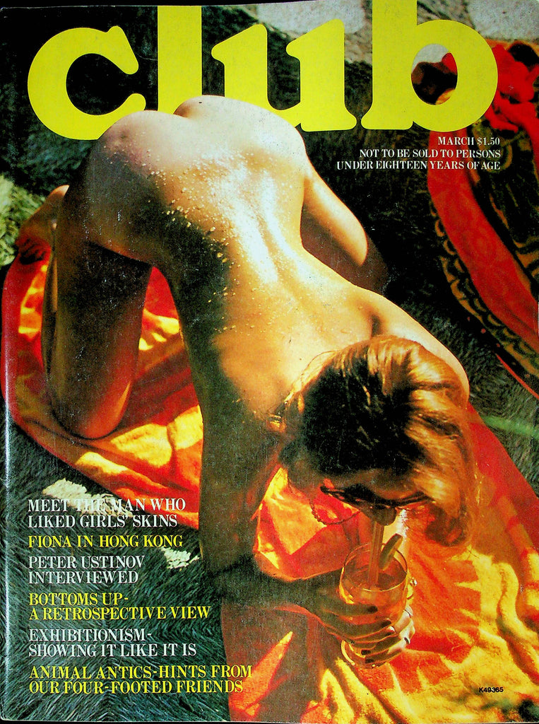 Club Magazine Fiona Richmond In Hong Kong March 1975 013124RP